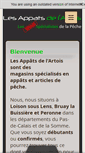 Mobile Screenshot of lesappatsdelartois.com